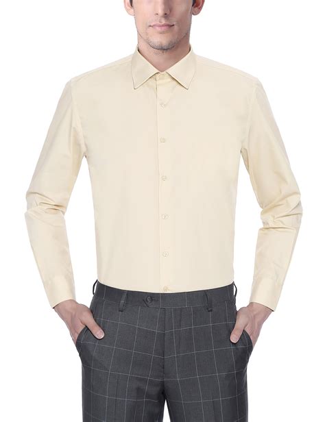 1. Solid Dress Shirts: