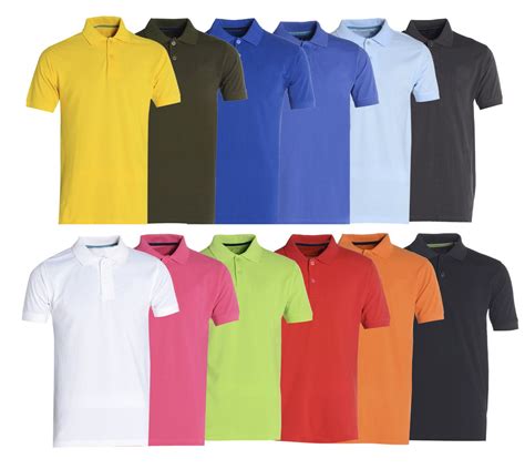 1. Solid-Colored Polos: