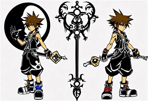 1. Sora's Silhouette: