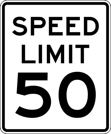 1. Speed Limits: