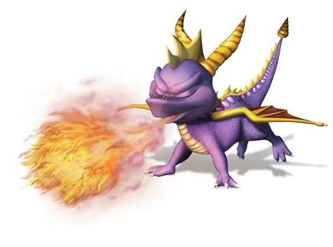 1. Spyro the Dragon: The Flame-Breathing Hero