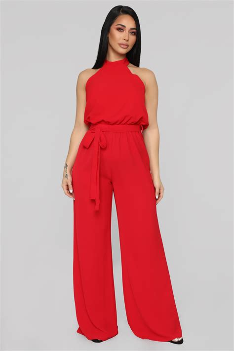 1. Start with a Red Jumpsuit: