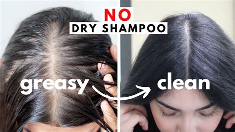 1. Start with clean, dry hair.