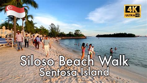 1. Stroll along the Palawan and Siloso Beaches