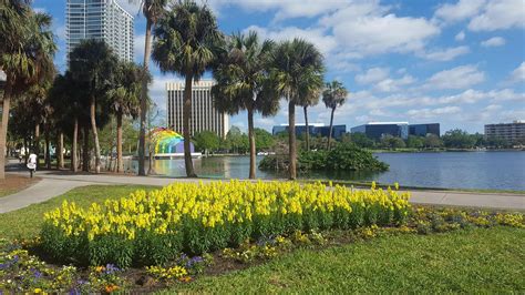 1. Stroll through Lake Eola Park