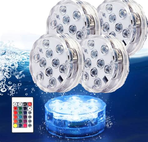 1. Submersible LED Lights: