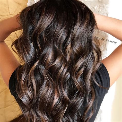 1. Subtle Caramel Brown Ombre