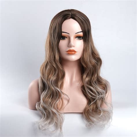 1. Synthetic Long Curly Wig