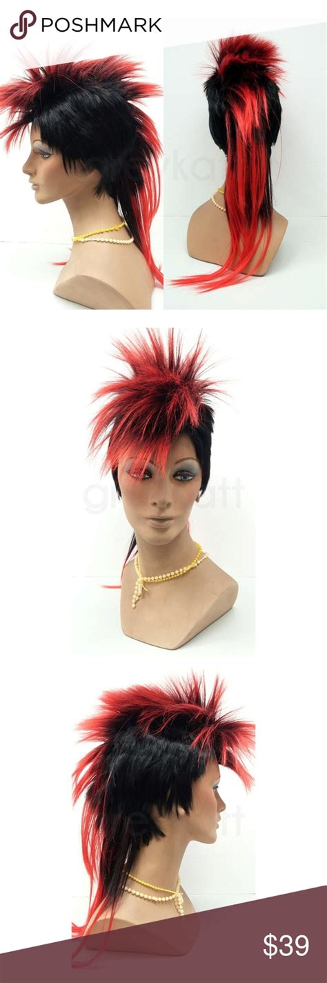 1. Synthetic Mohawk Wigs: