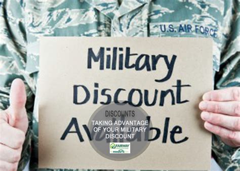 1. Take Advantage of Military Discounts