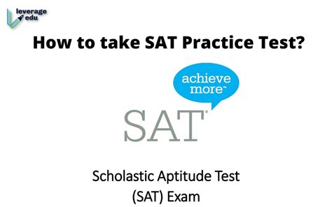 1. Take Practice Tests: