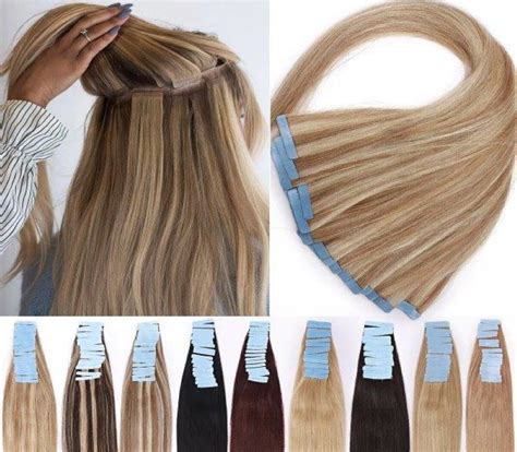 1. Tape-In Remy Hair Extensions