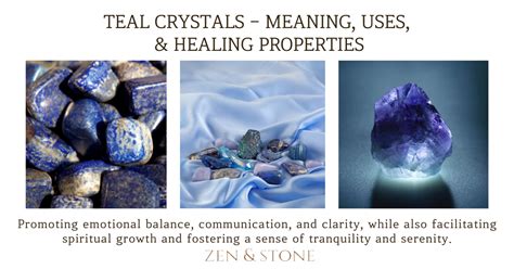 1. Teal Crystal Meanings and Benefits