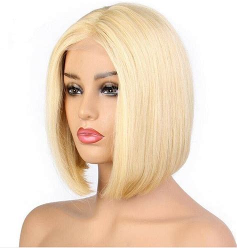 1. The " bombshell" Blonde Bob Wig