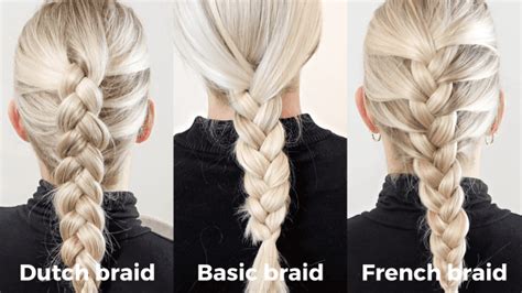 1. The Anatomy of a French Braid vs. Dutch Braid