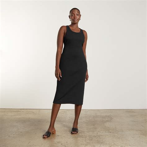 1. The Classic Black Ribbed Tank Dress: A Timeless Investment