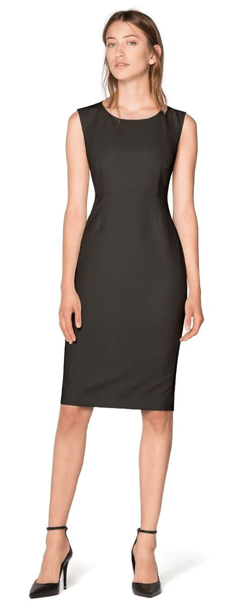 1. The Classic Black Sheath Dress