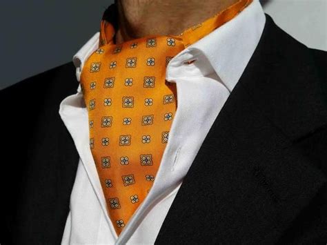 1. The Classic Orange Ascot: