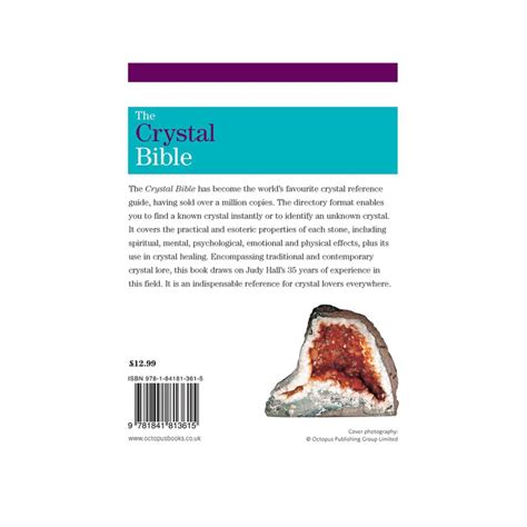 1. The Crystal Bible (10th Anniversary Edition) by Judy Hall