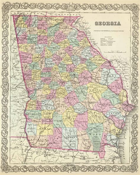 1. The Essence of Georgia's Counties: A Historical Canvas