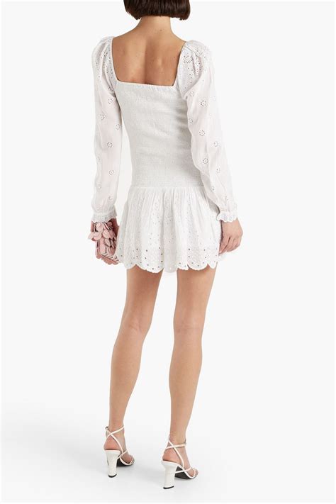 1. The Ethereal Broderie Anglaise Mini Dress