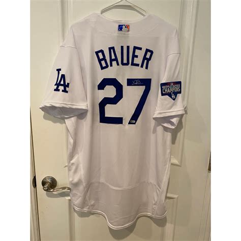 1. The Los Angeles Dodgers Trevor Bauer Jersey