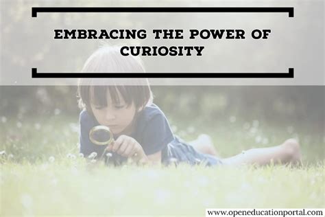 1. The Power of Curiosity: