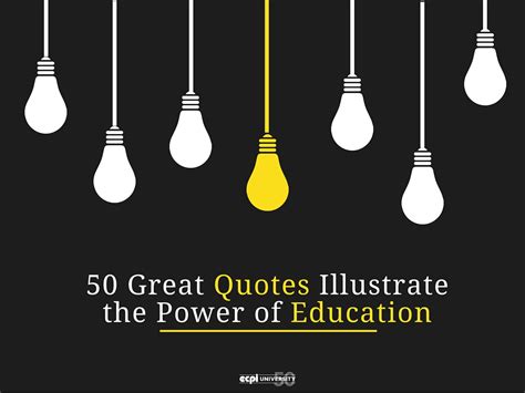 1. The Power of Education