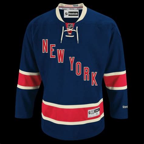 1. The jersey is too similar to the New York Rangers jersey