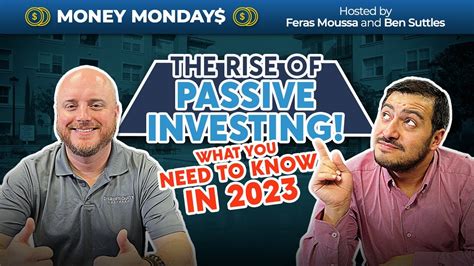 1. The rise of passive investing: