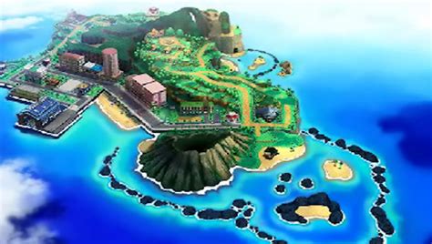 1. The setting is the Alola region, a tropical paradise inspired by Hawaii.