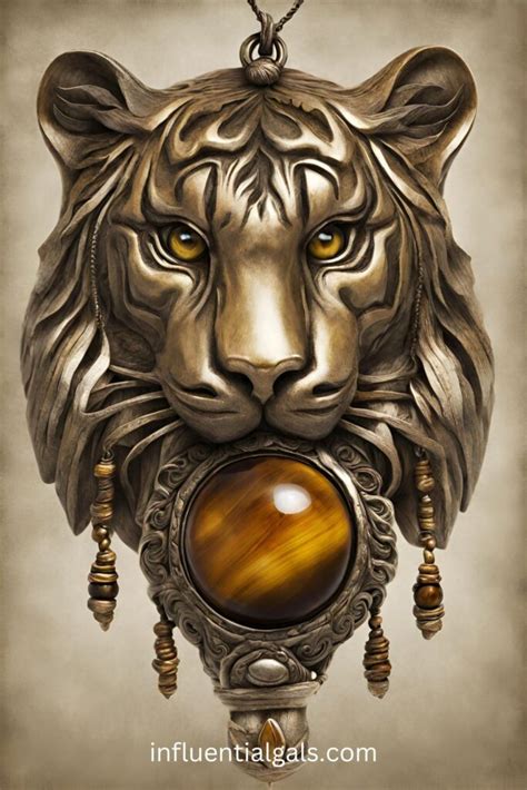 1. Tiger's Eye: The Stone of Unwavering Bravery