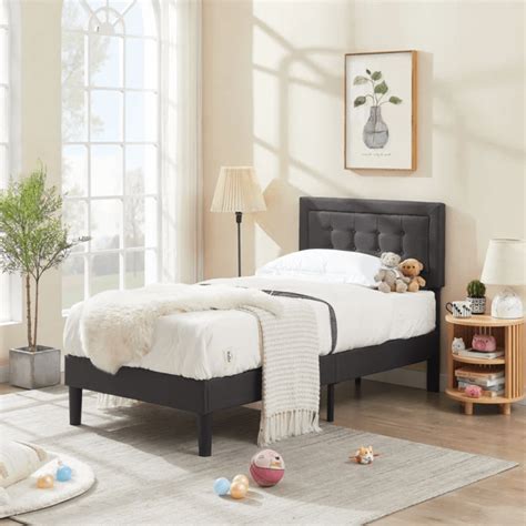 1. Traditional Twin Bed Frame: