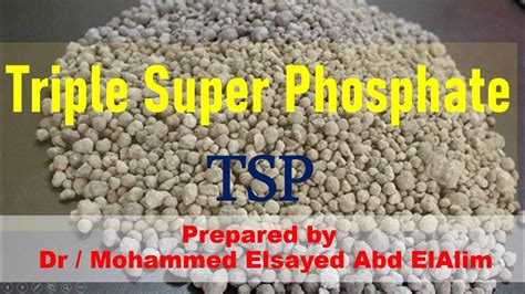 1. Triple Superphosphate: A Classic Concentration