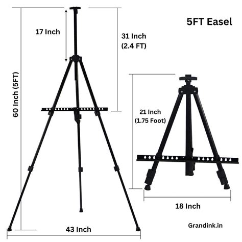 1. Tripod Easel Stands: Stability and Portability