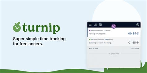 1. Turnip Tracker: