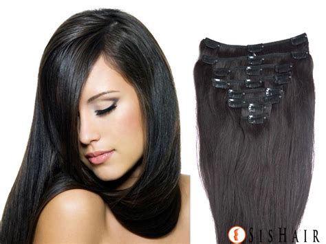 1. Types of Clip-In Human Hair Extensions