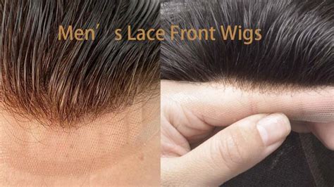 1. Types of Male Lace Front Wigs