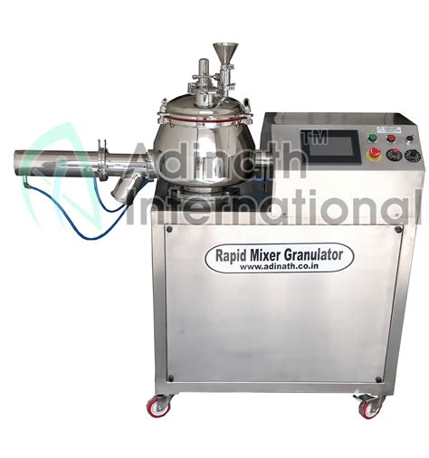 1. Types of Mixer Granulators