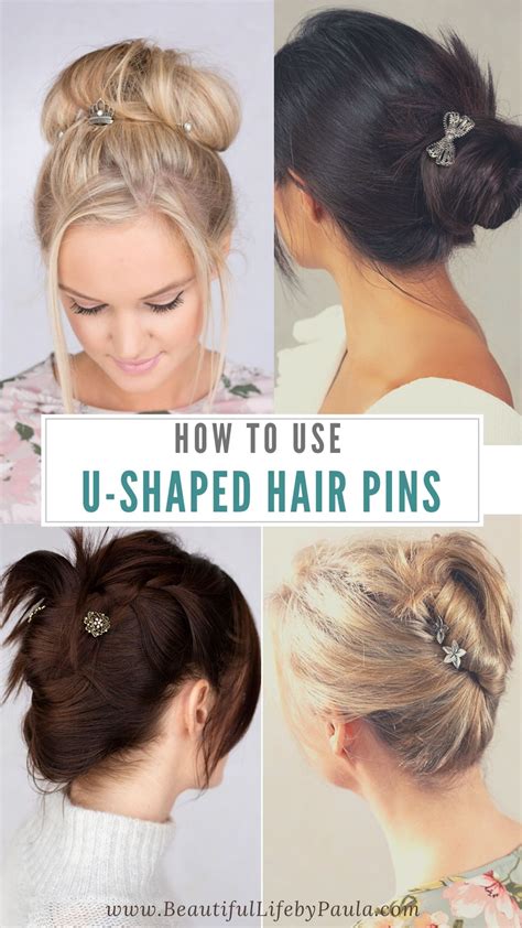 1. U-shaped Hair Pins