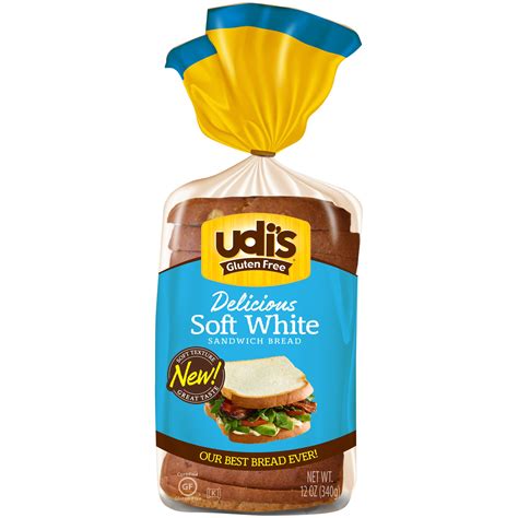 1. Udi's Gluten-Free White Bread