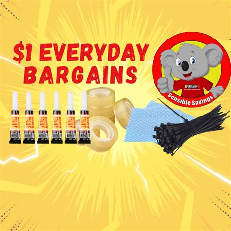 1. Unbeatable One-Dollar Bargains: