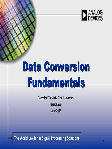 1. Understanding the Conversion Fundamentals