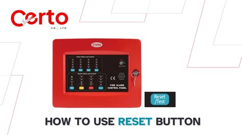 1. Use the "Reset" Button