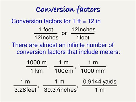 1. Using Incorrect Conversion Factors: