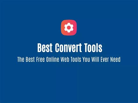 1. Utilize Conversion Tools: