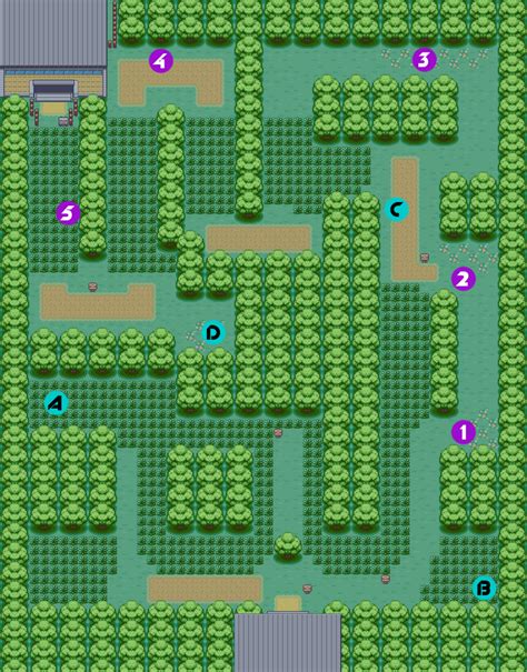 1. Viridian Forest: