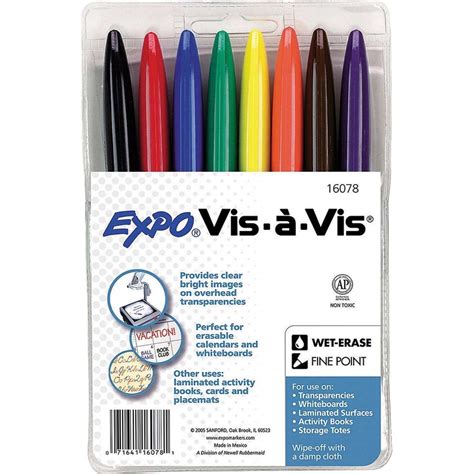 1. Vis a Vis Permanent Markers