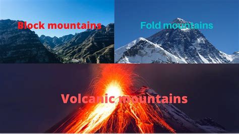 1. Volcanic Mountains