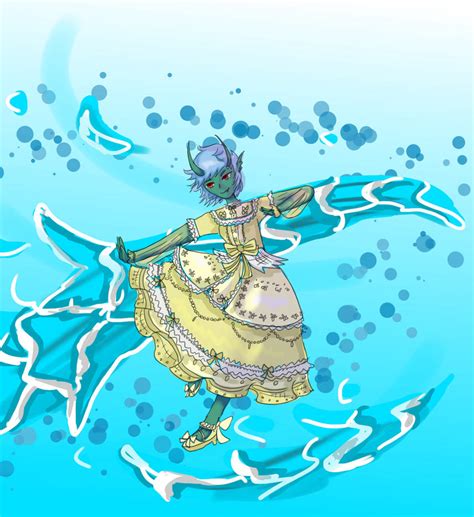 1. Waterbending Gown